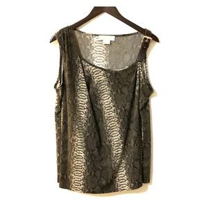 Michael Kors printed blouse